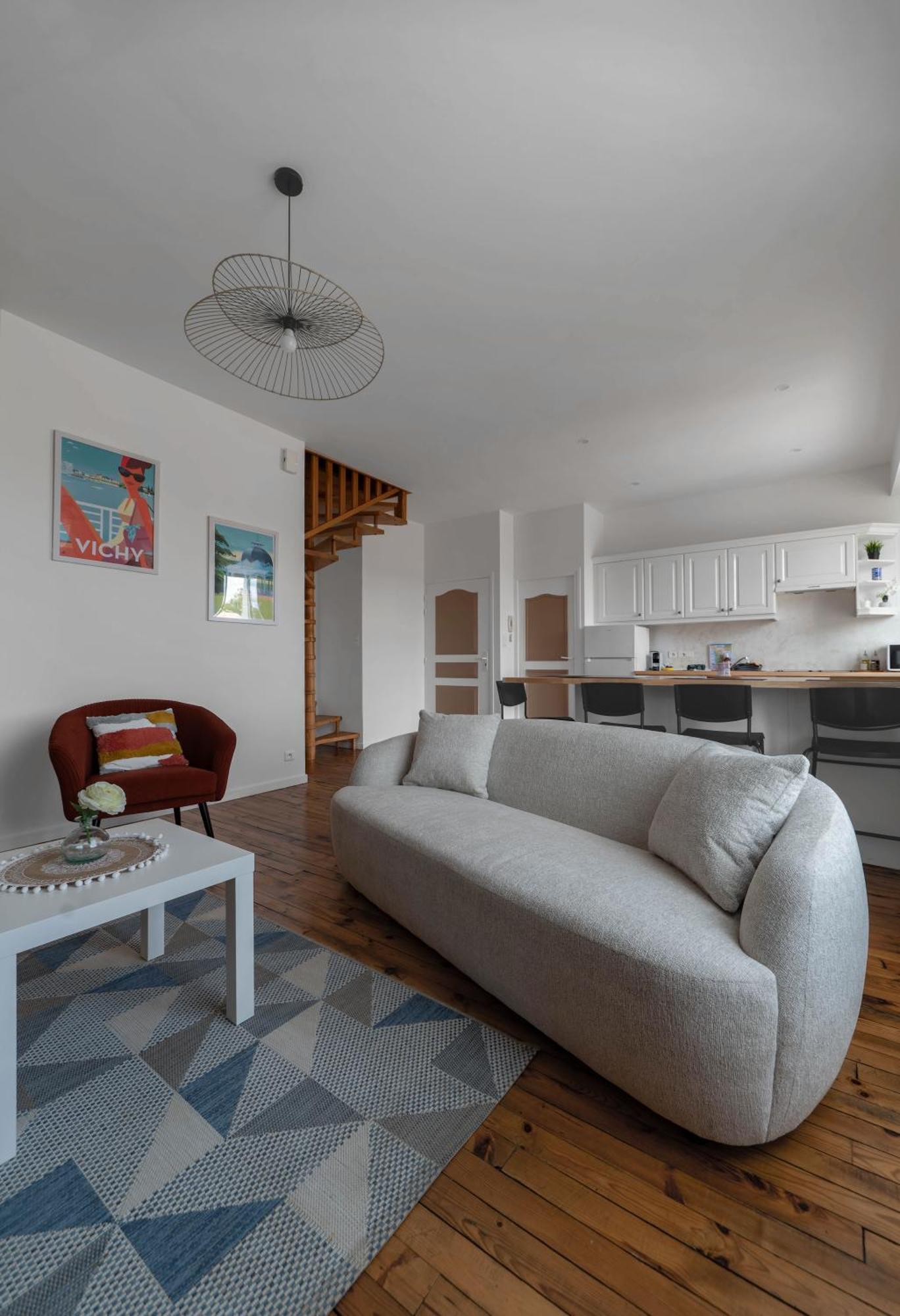Le Grenet - Appartement Design En Duplex Vichy Buitenkant foto