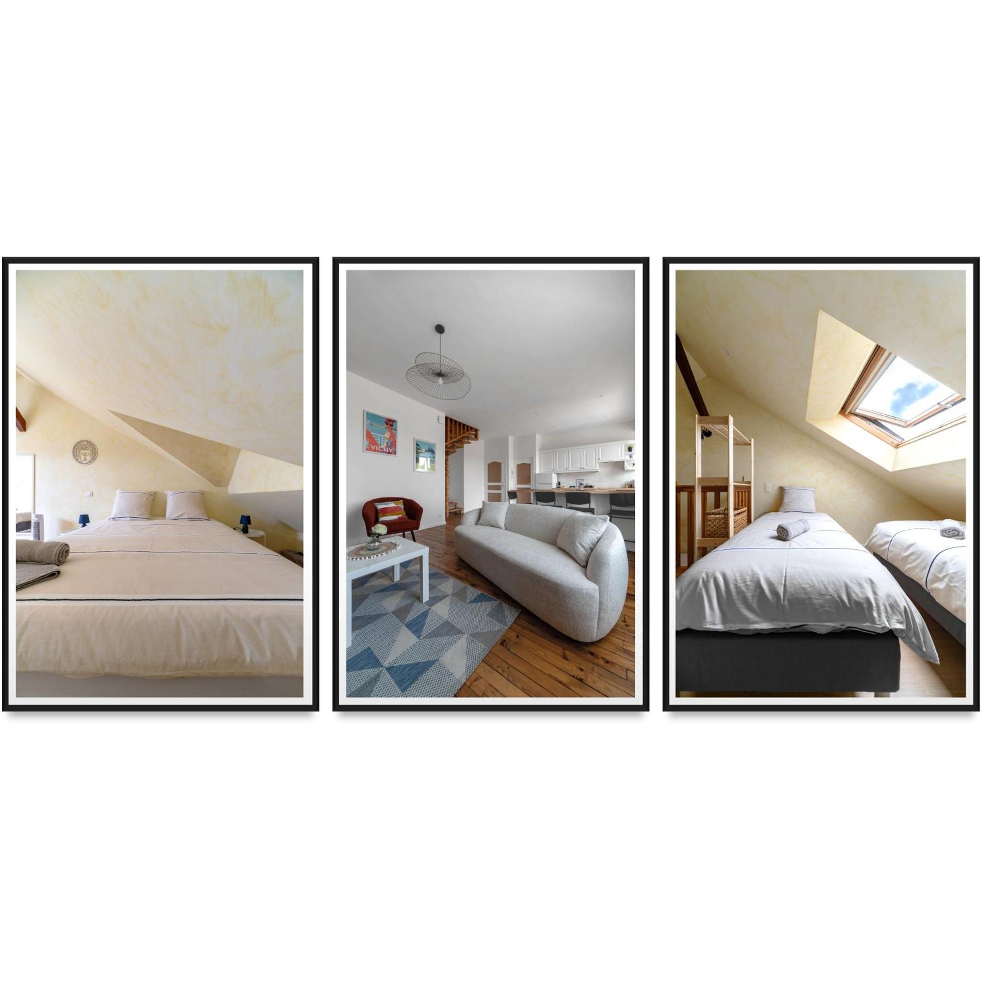 Le Grenet - Appartement Design En Duplex Vichy Buitenkant foto